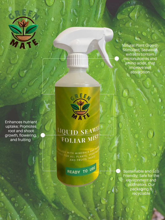 Plant Foliar Mist - Suitable for all Plants, Vegetables, Herbs 500ml